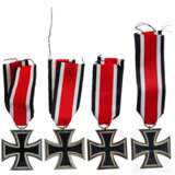 Four Iron Crosses 1939 2nd class - photo 2
