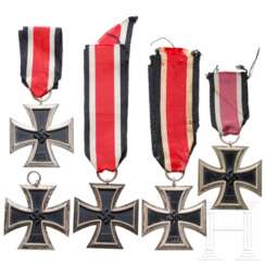 Five 1939 Iron Crosses 2nd Class