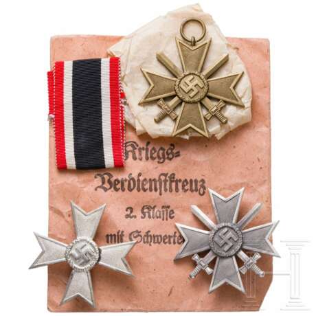 A 1939 War Merit Cross 1st and 2nd Class, Steinhauer & Lück - фото 1
