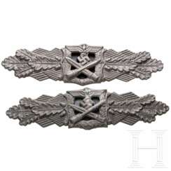 A Close Combat Clasp in Silver and Bronze, manufacturers "RS" and "FLL"