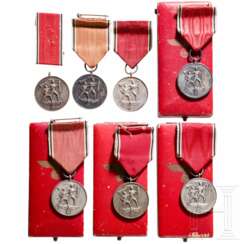 A collection of Austrian Anschluss Medals 1938