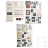 Award certificates, photographs, documents, badges and identity cards from two families - Foto 2