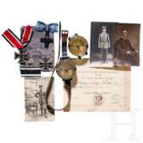 A collection of medals, equipment, and photos, World War I and II - photo 1