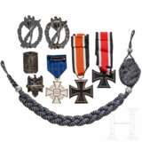 A collection of badges, tinnies and a shooting lanyard - photo 2