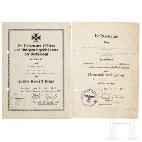 An extensive collection of award documents - photo 3