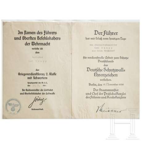 An extensive collection of award documents - photo 4