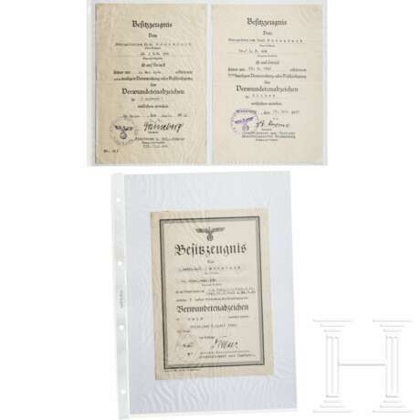 An extensive collection of award documents - photo 6