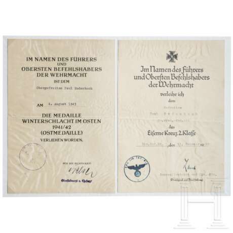An extensive collection of award documents - photo 7