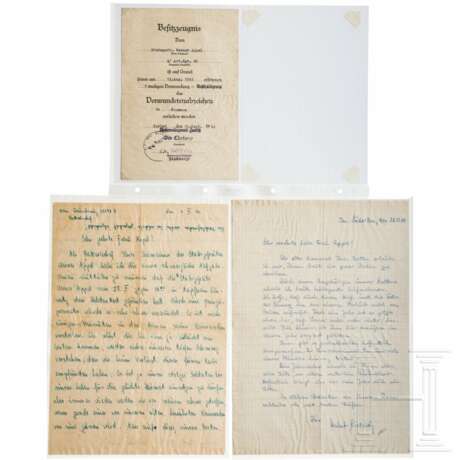 An extensive collection of award documents - photo 9