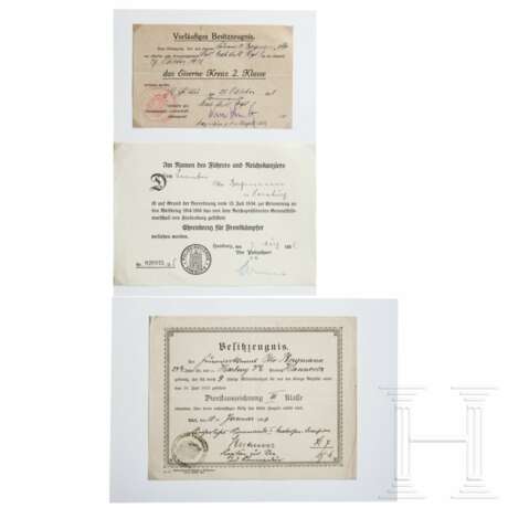 An extensive collection of award documents - photo 14