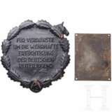 A plaque "For services to the military training of the German horse youth" - photo 2