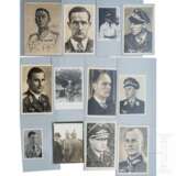 A collection of signed Knight's Cross winner postcards and photos - photo 1