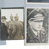A collection of signed Knight's Cross winner postcards and photos - photo 3