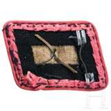 A single collar tab for an SS-Scharführer of the armored forces ("Panzertruppe") - фото 2