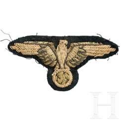 SS officer's sleeve eagle, "gold" type