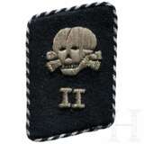 SS-Totenkopfverbände - an EM/NCO's single collar tab of a member of Sturmbann II - фото 1