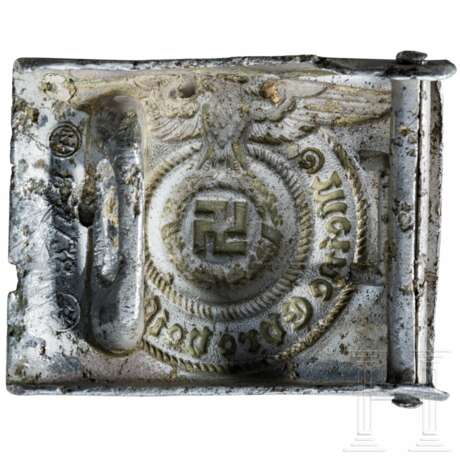 An SS EM/NCO's belt buckle - фото 2