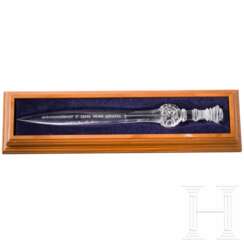 A glass dagger/miniature sword