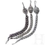 Three Heer and Luftwaffe shooting lanyards 1st class - photo 1