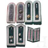 Three pairs of NCO shoulder boards and one pair of collar tabs, Heer and Luftwaffe - photo 1