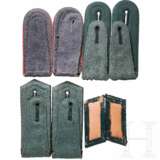 Three pairs of NCO shoulder boards and one pair of collar tabs, Heer and Luftwaffe - photo 2