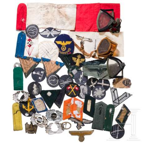 A collection of insignia, armbands, equipment, spare parts, etc. - photo 2 A collection of insignia, armbands, equipment, spare parts, etc. - photo 2