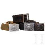 Three belt buckles - фото 1