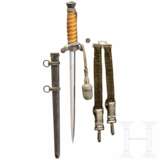 An Army officer's dagger with hangers und portepee, Alcoso - Foto 2