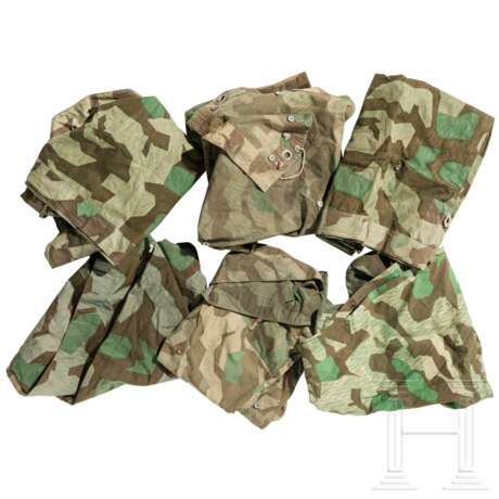 Six M31 shelter quarters, splinter-pattern - photo 1 Six M31 shelter quarters, splinter-pattern - photo 1