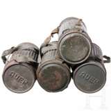 Four Wehrmacht and Reichsluftschutzbund gas masks - photo 2