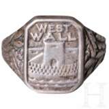 A commemorative beer mug "Der Westwall steht!" and a Westwall silver ring - photo 4