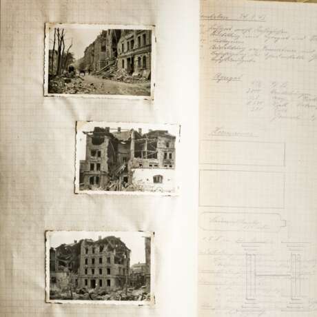 A document grouping of a member of the Munich "Sprengkommando" - photo 2