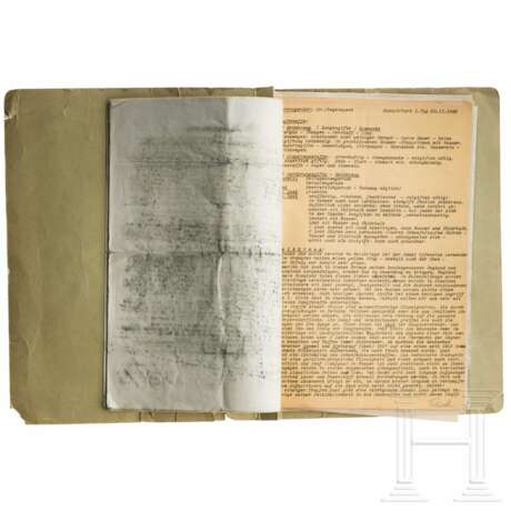 A document grouping of a member of the Munich "Sprengkommando" - photo 3