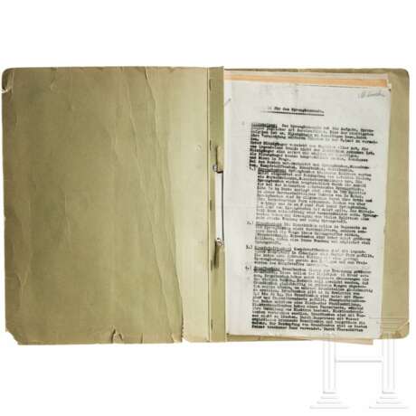 A document grouping of a member of the Munich "Sprengkommando" - photo 4