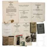 A collection of portrait photos, postcards and documents - photo 2