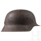 An army steel helmet M 42 with single decal - фото 2