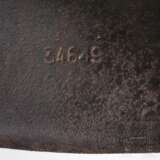 An army steel helmet M 42 with single decal - фото 5