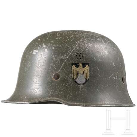 Generalmajor Hans Herrmann - an army double decal parade helmet - photo 1 Generalmajor Hans Herrmann - an army double decal parade helmet - photo 1