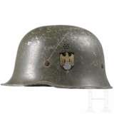 Generalmajor Hans Herrmann - an army double decal parade helmet - photo 1