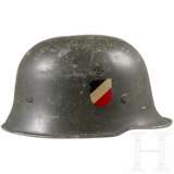 Generalmajor Hans Herrmann - an army double decal parade helmet - photo 2