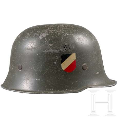 Generalmajor Hans Herrmann - an army double decal parade helmet - photo 2 Generalmajor Hans Herrmann - an army double decal parade helmet - photo 2