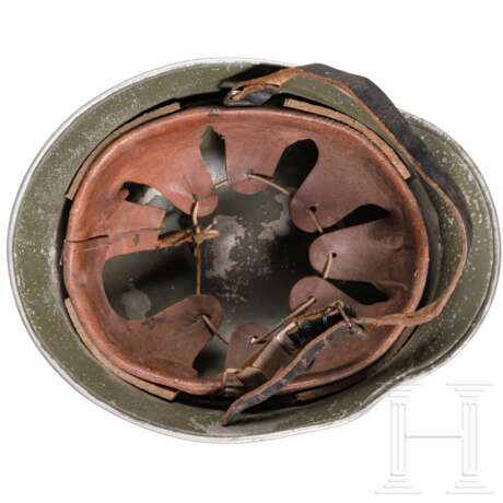 Generalmajor Hans Herrmann - an army double decal parade helmet - photo 3 Generalmajor Hans Herrmann - an army double decal parade helmet - photo 3