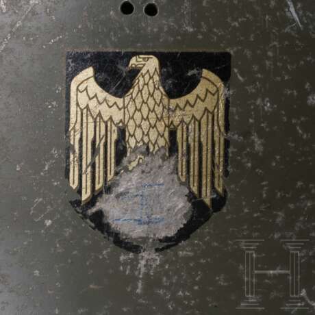 Generalmajor Hans Herrmann - an army double decal parade helmet - photo 5 Generalmajor Hans Herrmann - an army double decal parade helmet - photo 5