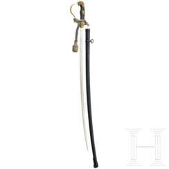 An army lion's head sabre for officers with portepee, manufacturer Alcoso