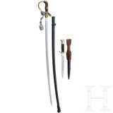 An army officer's sabre and a dress bayonet KS98 - фото 1