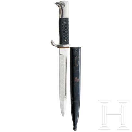 A double-etched bayonet "Zur Erinnerung an Meine Dienstzeit" - фото 1