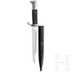 A double-etched bayonet "Zur Erinnerung an Meine Dienstzeit"