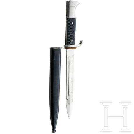 A double-etched bayonet "Zur Erinnerung an Meine Dienstzeit" - фото 2