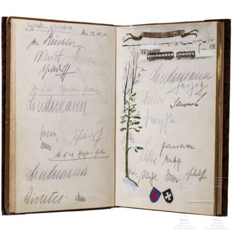 Alfred Undeutsch - Guestbook of the train driver of Generaloberst Georg Lindemann's special train from August 1942 to February 1944 - photo 5 Alfred Undeutsch - Guestbook of the train driver of Generaloberst Georg Lindemann's special train from August 1942 to February 1944 - photo 5