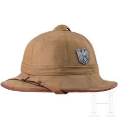 A tropical helmet with both decals, 1st pattern